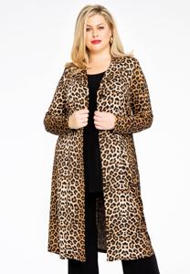 Yoek Lange blazer | Bruin | Maat 38/40