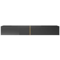 NADUVI Collection Emma Tv-meubel - B 200 cm - Zwart/Goud