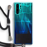 Moroccan stripes: Huawei P30 Pro Transparant Hoesje met koord