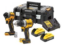 DeWalt DCK2051H2T-QW | 18V XR Compact Brushless Twin kit DCD800 + DCF850 | 2x 5.0Ah accu | in TSTAK koffer - DCK2051H2T-QW