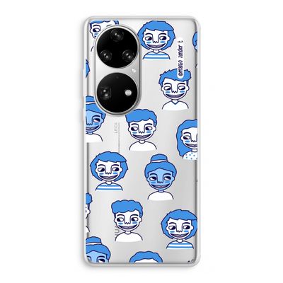 Gezichtjes: Huawei P50 Pro Transparant Hoesje