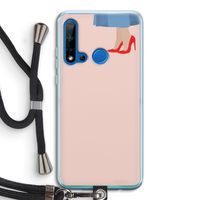 High heels: Huawei P20 Lite (2019) Transparant Hoesje met koord