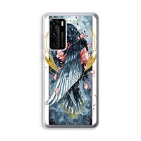 Golden Raven: Huawei P40 Transparant Hoesje
