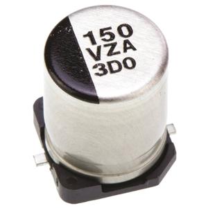 Panasonic Elektrolytische condensator SMD 150 µF 35 V 20 % (Ø) 8 mm 1 stuk(s)