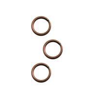 Darice • buigring 4mm antiek koper 70pcs