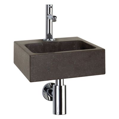 Differnz Differnz Fontein Square - Bluestone - incl. kraan