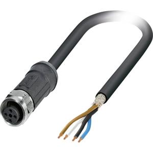 Phoenix Contact 1454163 Sensor/actuator connector, geassembleerd M12 Aantal polen (sensoren): 4 Bus, recht 5.00 m 1 stuk(s)
