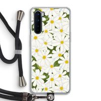 Summer Daisies: OnePlus Nord Transparant Hoesje met koord
