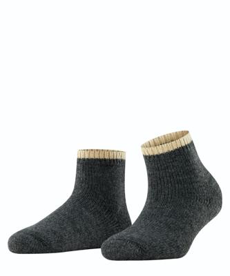 Falke Cosy Plush Korte Sok Dames Anthra.Mel 39-42