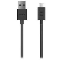 Sony UCB20 USB Type-C Kabel - 0,95m - Zwart - thumbnail