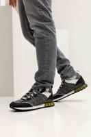 Cruyff Montserrat Fearia Hex-Tech Sneakers Heren Wit/Geel - Maat 40 - Kleur: WitZwartGeel | Soccerfanshop
