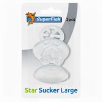 Superfish Sterzuigers Groot 2-Pack - Veilig Bevestigen in Aquariums