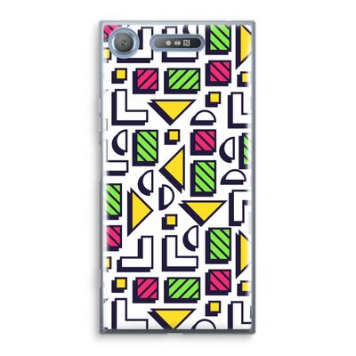 8-bit N°4: Sony Xperia XZ1 Transparant Hoesje