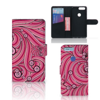 OnePlus 5T Hoesje Swirl Pink - thumbnail