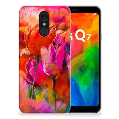 Smartphone hoesje LG Q7 Tulips