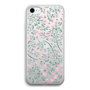 Sierlijke bloemen: iPhone SE 2020 Transparant Hoesje