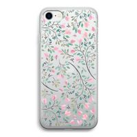 Sierlijke bloemen: iPhone SE 2020 Transparant Hoesje