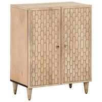 Bijzetkast 60x33x75 cm massief mangohout Bijzetkast 60x33x75 cm massief mangohout