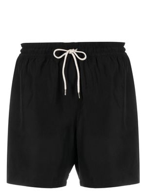 Polo Ralph Lauren short de bain à lien de resserrage - Noir