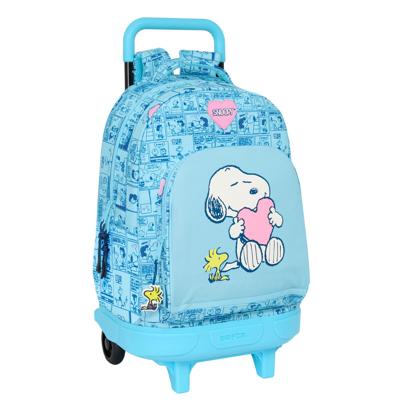 Schoolrugzak Snoopy Love Blauw 33 x 45 x 22 cm