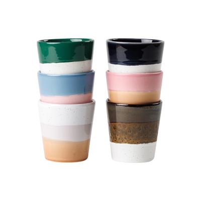 Koffiekopjes set van 6 - Speckles