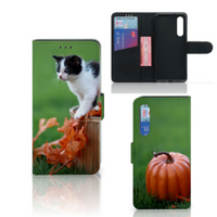 Xiaomi Mi 9 SE Telefoonhoesje met Pasjes Kitten - thumbnail