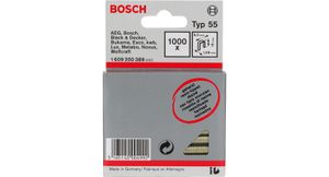 Bosch Accessories 1609200375 Nieten met smalle rug Type 55 1000 stuk(s) Afm. (l x b) 28 mm x 6 mm