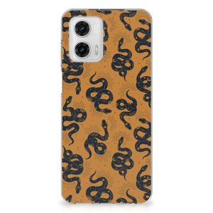 TPU Hoesje voor Motorola Moto G73 Snakes