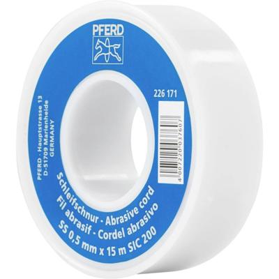 PFERD TOOLS SS 0,5mm x 15m SiC 200 45019001 Schuurpapierrol Korrelgrootte (num) 200 (Ø x l) 0.5 mm x 15 m 1 stuk(s)