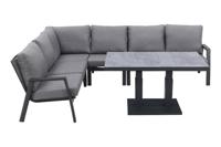 Azoren/Rockford loungeset - met verstelbare tafel - links & rechts Azoren/Rockford loungeset - met verstelbare tafel - links & rechts
