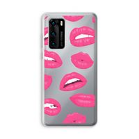 Bite my lip: Huawei P40 Transparant Hoesje