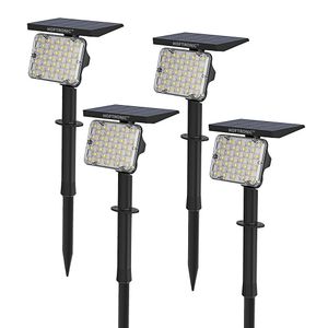 4x Eagle LED Solar Tuinspot Prikspot Dual Color IP65 Spatwaterdicht - Tuin spots, spots bodem buiten