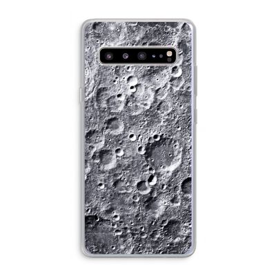Maanlandschap: Samsung Galaxy S10 5G Transparant Hoesje