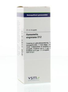 VSM Hamamelis virginiana D12 (20 ml)