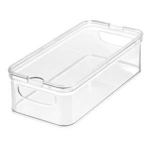 iDesign - Opbergbox Koelkast, 32.5 x 16.3 x 10 cm, Kunststof, Transpar