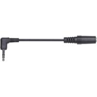 SpeaKa Professional SP-7870672 Jackplug Audio Verlengkabel [1x Jackplug male 3,5 mm - 1x Jackplug female 3,5 mm] 30.00 cm Zwart