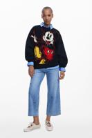 Mickey™ sweatshirt met draden - BLACK - XS