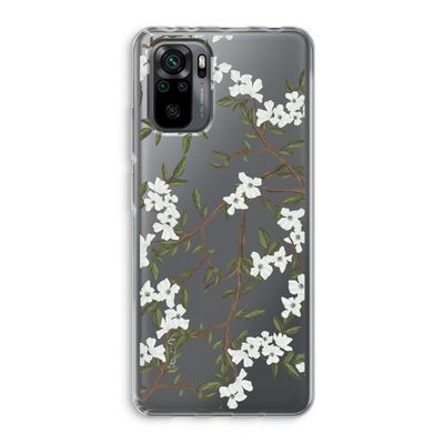 Blossoming spring: Xiaomi Redmi Note 10 Pro Transparant Hoesje