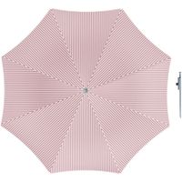 Parasol - rood/wit - D160 cm - incl. draagtas - parasolharing - 49 cm - thumbnail