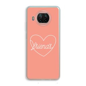 Friends heart: Xiaomi Mi 10T Lite 5G Transparant Hoesje
