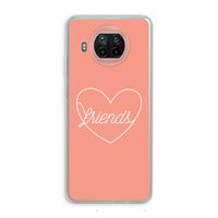 Friends heart: Xiaomi Mi 10T Lite 5G Transparant Hoesje