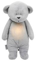 Moonie The Humming Bear Zilver | 28 cm | Hartslag en ruis knuffel met huilsensor en licht Moonie The Humming Bear Zilver | 28 cm | Hartslag en ruis knuffel met huilsensor en licht