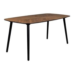 "Dutchbone Clover Eettafel - 165 x 90 cm - Bruin "