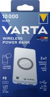 Varta 57913 Lithium-Polymeer (LiPo) 10000 mAh Draadloos opladen Wit - thumbnail