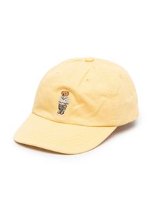 POLO RALPH LAUREN KIDS casquette à motif Polo Pony brodé - Jaune