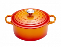 Le Creuset Braadpan Signature - Oranjerood - ø 22 cm / 3.3 liter - thumbnail