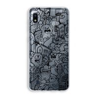 Vexx Black City : Samsung Galaxy A10 Transparant Hoesje