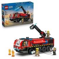 LEGO City 60499 Luchthavenbrandweerwagen - Bouwspeelgoed voor kinderen vanaf 7 jaar