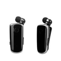 K39 Wireless Bluetooth Headset CSR DSP chip In-Ear Vibrating Alert Wear Clip Hands Free Earphone (Black)