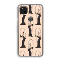 Pop Some Kim: Google Pixel 4a Transparant Hoesje Pop Some Kim: Google Pixel 4a Transparant Hoesje